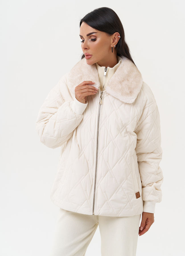 Женская куртка на молнии модель № 31289 универмаг малина