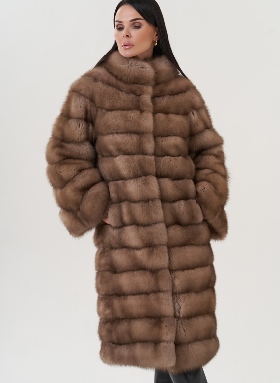 Шуба из куницы 