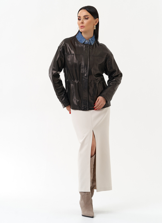 Куртка женская из натуральной кожи