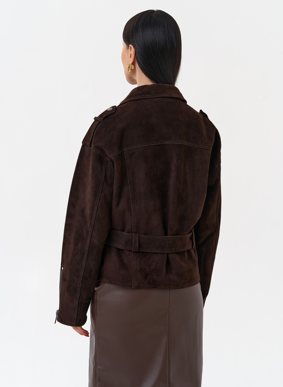 Куртка женская из замши