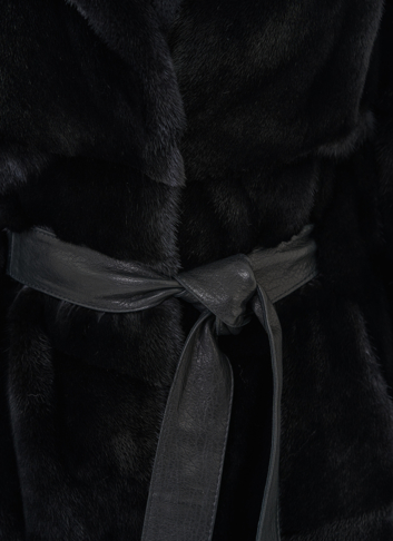 Шуба из аукционного меха норки