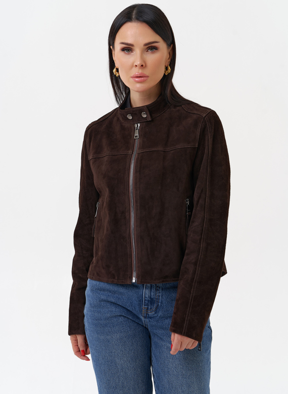 Женская куртка из замши