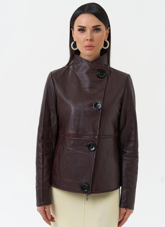 Плащ трансформер из натуральной кожи