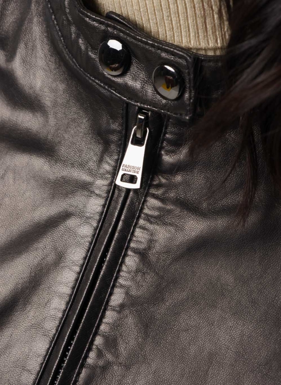 Женская кожаная куртка