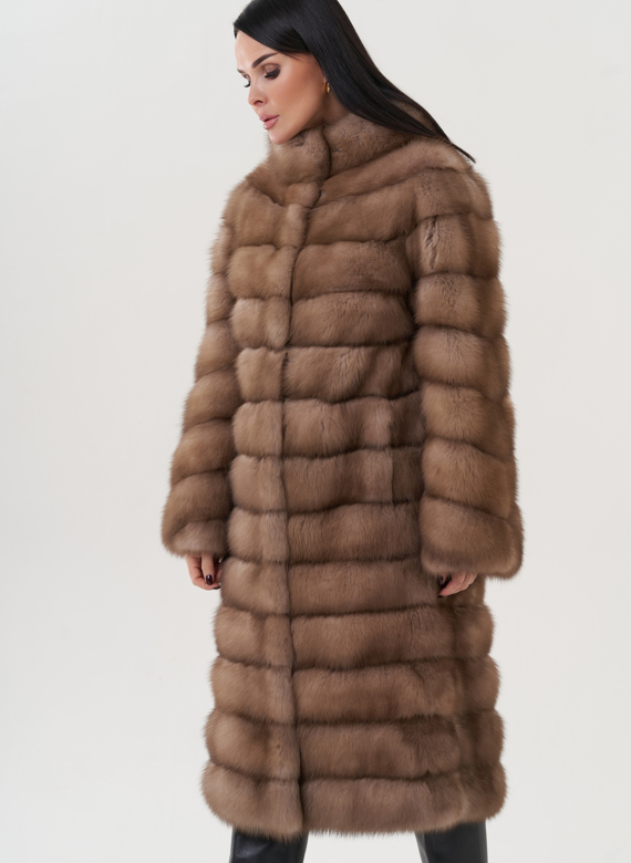 Шуба из куницы 