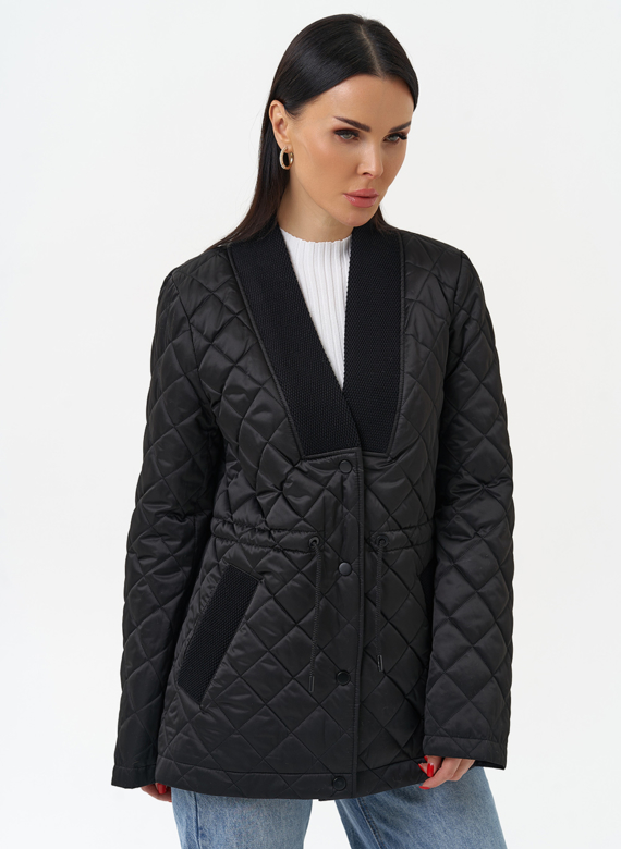 Женская утепленная стеганая куртка