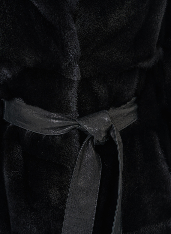 Шуба из аукционного меха норки