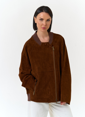 Женская куртка из натуральной замши 