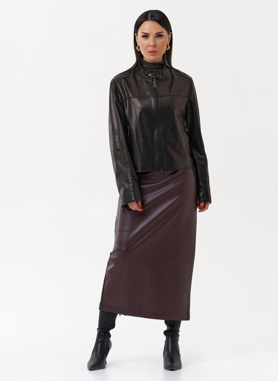 Куртка из натуральной кожи женская