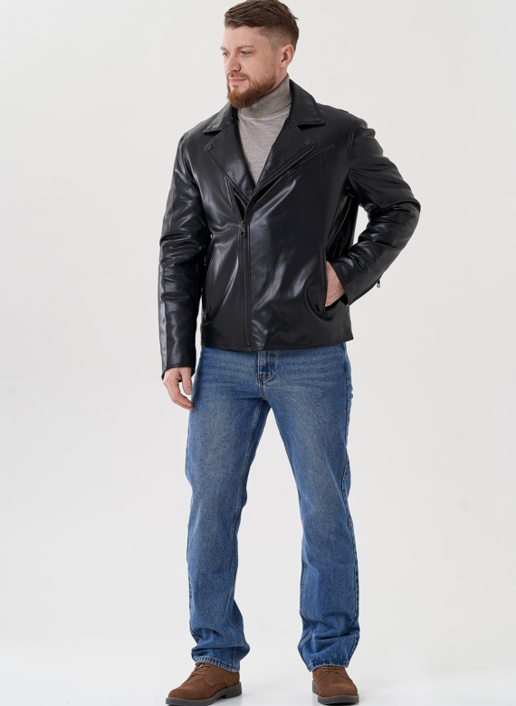 Мужская куртка - косуха из эко кожи 