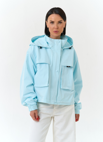 Женская ветровка с капюшоном Женская ветровка с капюшоном