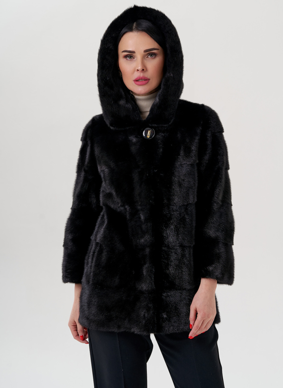 Шуба из норки