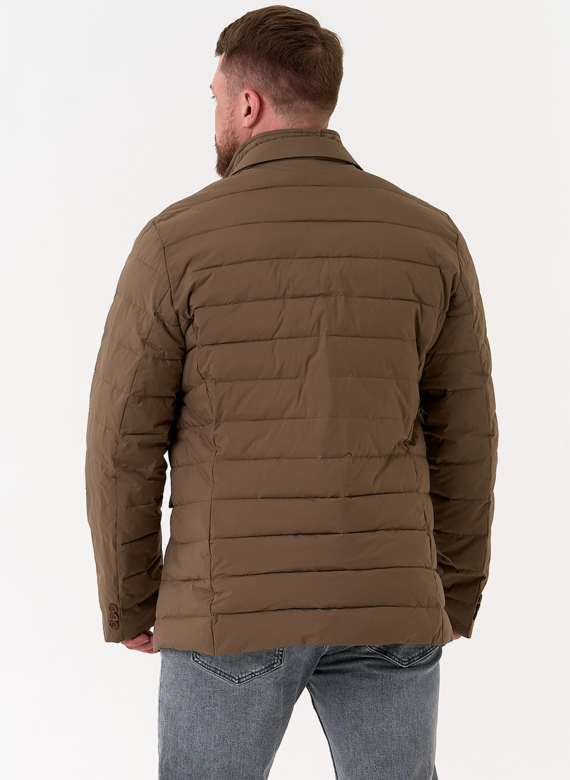 Мужской пуховик со съемной манишкой Мужской пуховик со съемной манишкой