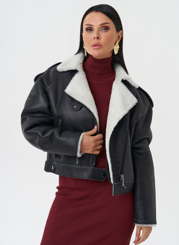 Дубленка из натуральной кожи