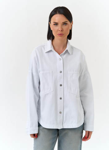 Женская джинсовая куртка рубашка Женская джинсовая куртка рубашка