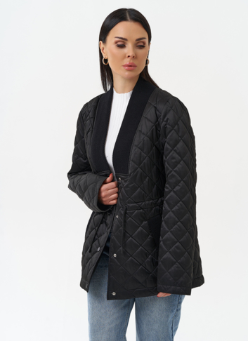 Женская утепленная стеганая куртка