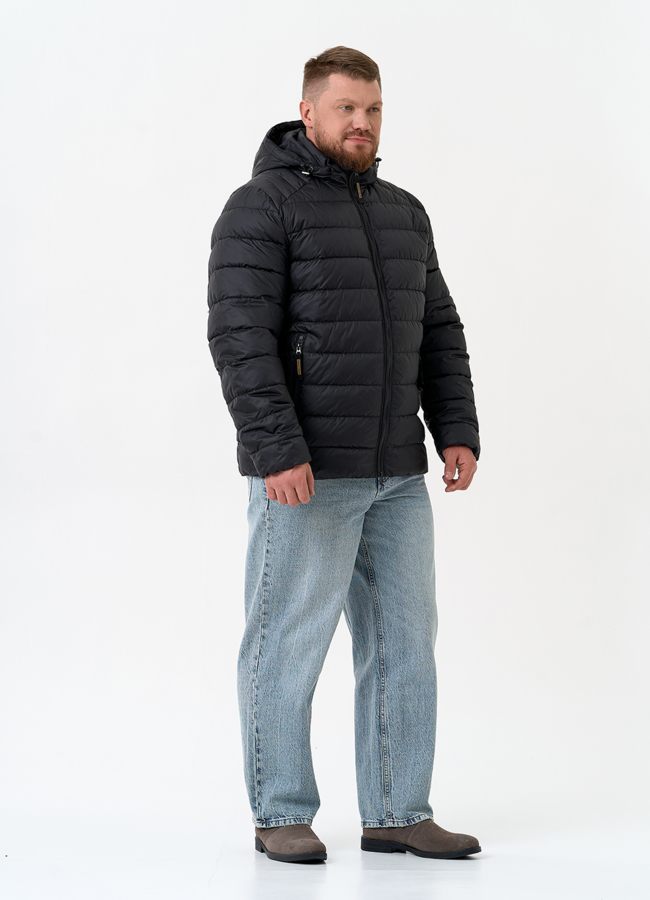 Куртка мужская с капюшоном модель № 32518 универмаг малина