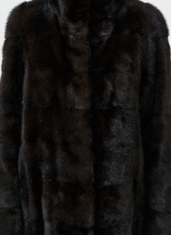 Шуба из меха норки