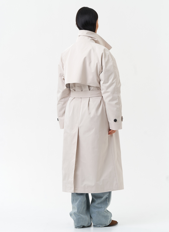 Длинный женский плащ 