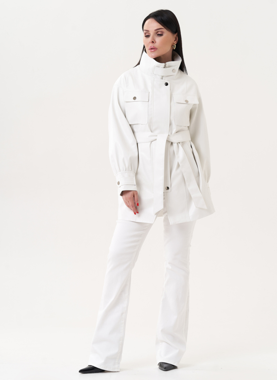 Жакет-рубашка из эко кожи