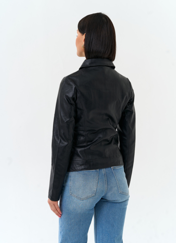 Женская куртка косуха из эко кожи