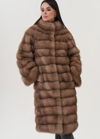 Шуба из куницы 