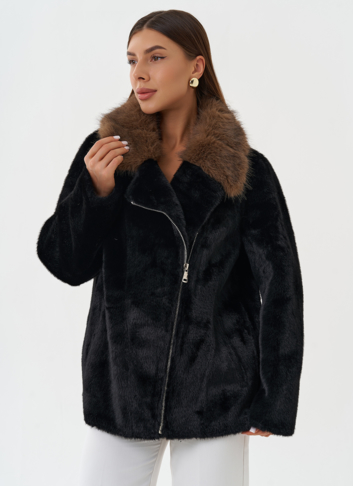Куртка "косуха" из эко меха