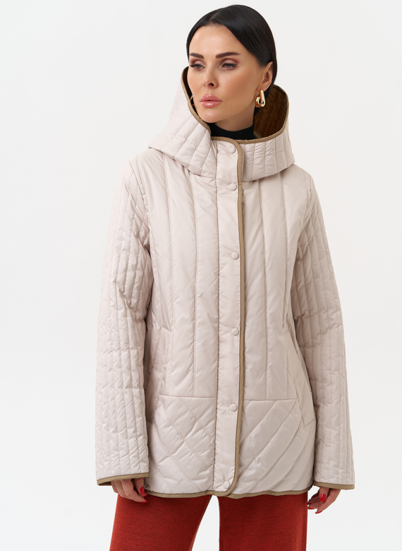 Женская утепленная куртка с капюшоном