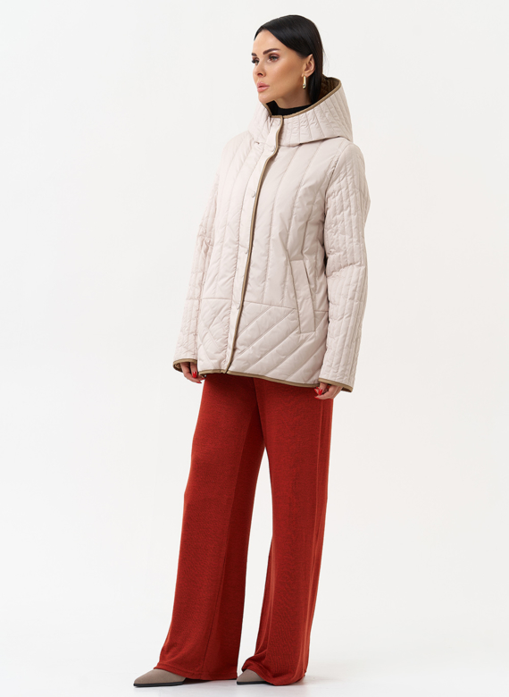 Женская утепленная куртка с капюшоном