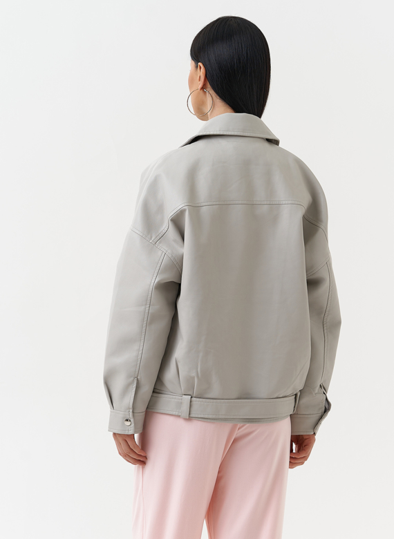 Женская куртка косуха из эко кожи