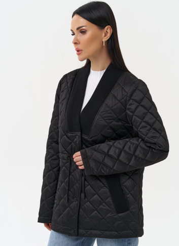 Женская утепленная стеганая куртка